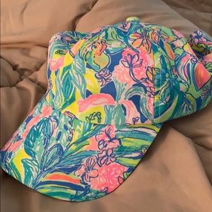 Lilly Pulitzer run around hat